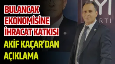 İYİ Parti Bulancak İlçe Başkanı Akif Kaçar, yalnızca siyasetle değil