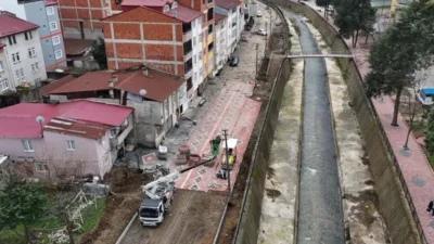 Giresun’un Bulancak ilçesinde modern ulaşım ağları örülüyor