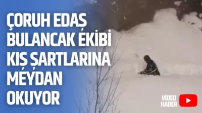 Kış mevsiminin sert geçtiği günlerde sahada görev yapan ekipler, vatandaşların