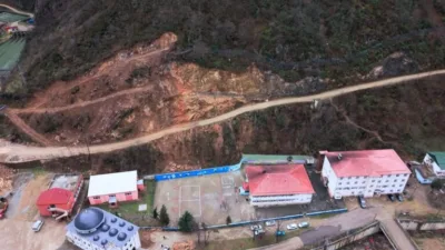 Giresun’da heyelan tehdidi altındaki okulun güvenlik riski ortadan kaldırıldı