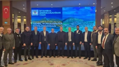 İstanbul Şebinkarahisar Vakfı’nın genel kurulunda birlik ve beraberlik rüzgârı esti.