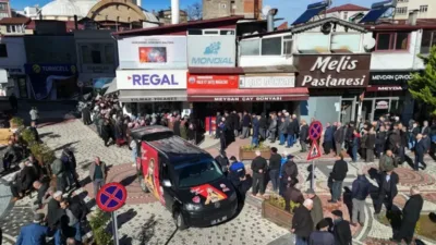 Bulancak Belediyesi'nin ramazan ayı boyunca et satış mağazasında satışa çıkardığı