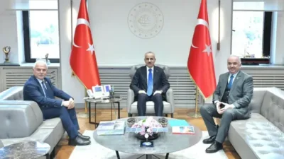 AK Parti Giresun Milletvekilleri Nazım Elmas ile Ali Temür’ün, Ulaştırma