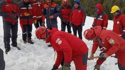 Giresun Belediyesi çığ tatbikatında