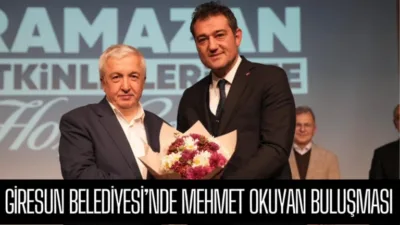 Giresun Belediyesi tarafından Ramazan ayı etkinlikleri kapsamında düzenlenen “Ramazan Sohbetleri”
