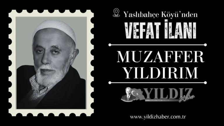 Yaslıbahçe Köyü’nden  merhum Nuh ve fotoğrafçı Muammer Yıldırım’ın babaları