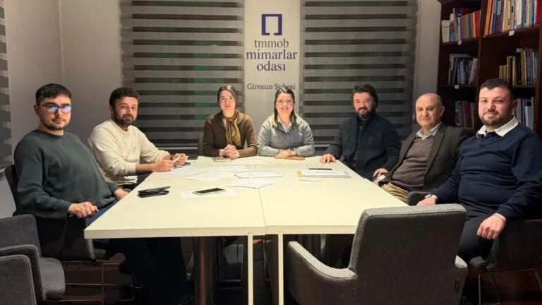 Giresun'da Mimarlar Odası’na kadın eli değdi!