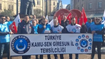 Kamu-Sen Giresun İl Temsilcisi ve Türk Eğitim-Sen Şube Başkanı Tacettin