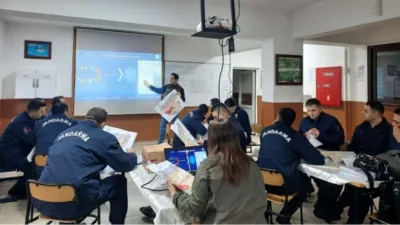 Keşap jandarmasına yaban hayatı ve av koruma eğitimi verildi