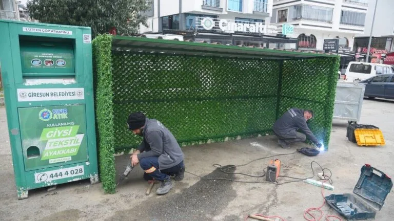 Giresun Belediyesi, çevre temizliğini kalıcı hale getirmek ve şehir dokusunu