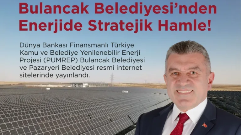 Bulancak Belediye Başkanı Necmi Sıbıç, belediyenin enerji giderlerini sıfıra indirecek