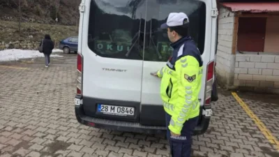 Öğrenci güvenliğini en üst seviyede tutmak amacıyla okul servis araçlarına