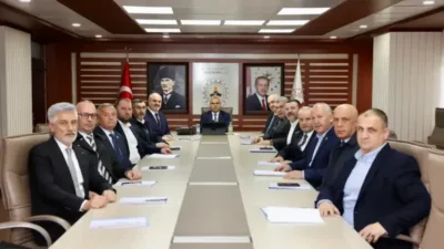 Vali Mustafa Koç başkanlığında toplanan Giresun 2. OSB Müteşebbis Heyeti,