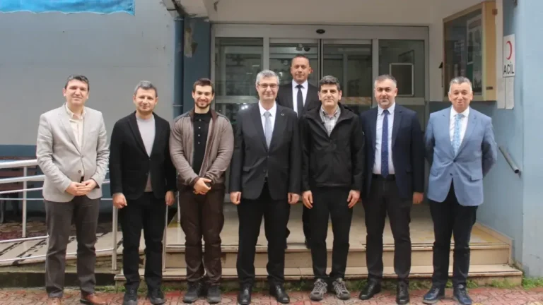 Giresun İl Sağlık Müdürü Dr. Öğr. Üyesi İskender Aksoy ve