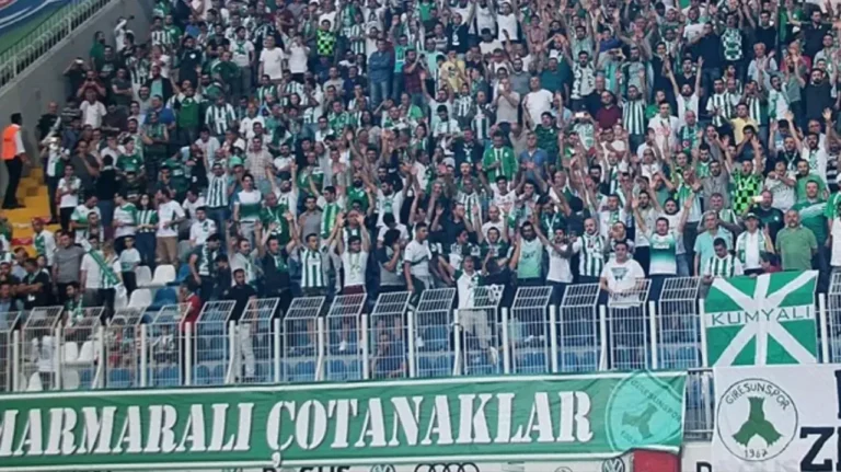 Bağımsız Marmaralı Çotanaklar Taraftar Grubu, Giresunspor'un içinde bulunduğu duruma ilişkin