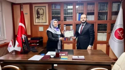 Giresun Görele Müftülüğünün projelerine Diyanet’ten başarı belgesi