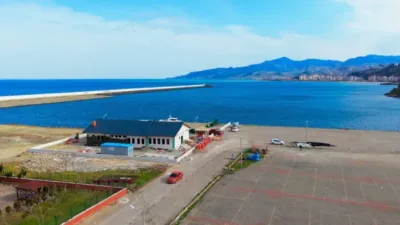 Giresun’un Tirebolu limanına karakol yapılıyor