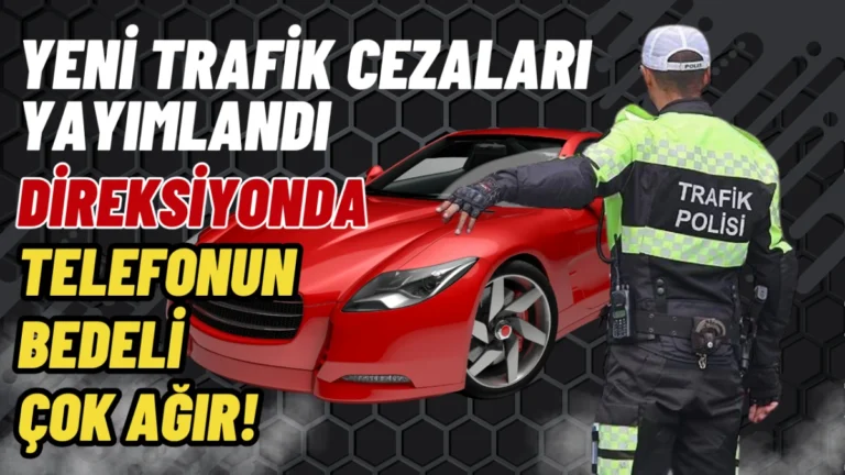 Karayolları Trafik Kanunu’nda yapılan kapsamlı değişiklikler Resmî Gazete’de yayımlanarak yürürlüğe