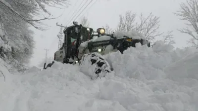 Ordu’da yüksek rakımlı ilçe ve mahalleleri etkisi altına alan yoğun