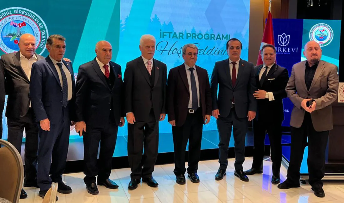 New York’ta Giresunlular iftarda buluştu, Türkevi’nde diaspora dayanışması New York’taki Türkevi’nde düzenlenen iftar programında Giresunlular ve Türk Amerikan