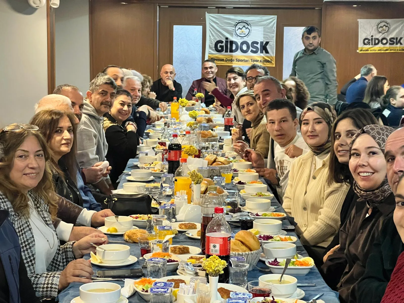 GİDOSK üyeleri iftar programında bir araya geldi. Giresun Dağcılık ve