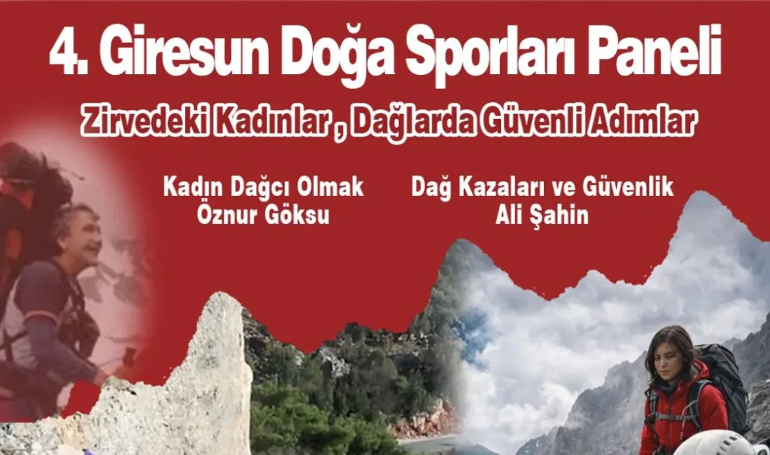 Giresun’da doğa sporları alanında ortak vizyon oluşturmayı hedefleyen 4. Giresun