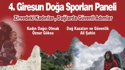 Giresun’da doğa sporları alanında ortak vizyon oluşturmayı hedefleyen 4. Giresun