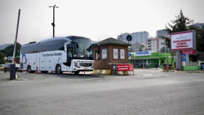 Ramazan Bayramı öncesinde memleketlerine gitmeye hazırlanan vatandaşlar için Giresun’a otobüs