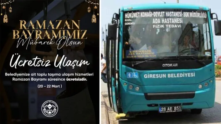 Giresun’da bayram hazırlıkları sürerken, Giresun Belediyesi’nden vatandaşın yüzünü güldüren bir