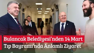 Bulancak Belediye Başkanı Necmi Sıbıç, 14 Mart Tıp Bayramı dolayısıyla