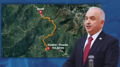 Giresun’un iç kesimlerle bağlantısında kritik öneme sahip Dereli-Şebinkarahisar karayolunun Gotana