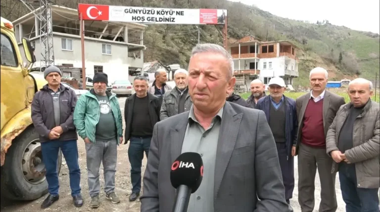 Gümüşhane'nin Kürtün ilçesine bağlı Günyüzü köyünün, Giresun'un Doğankent ilçesine bağlanmasına