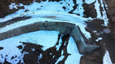 Giresun İl Özel İdaresi, Camili–Erimez–Kulakkaya grup yolunda hayata geçirdiği 45