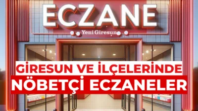 Giresun'da Nöbetçi Eczaneler - 01 Mart 2026 Pazar