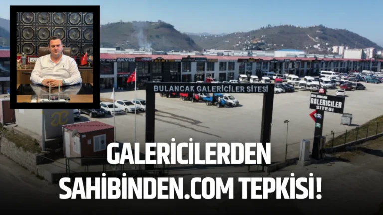 Bulancak Galericiler Sitesi Başkanı Yusuf Sarıgül, araç alım-satımında sıkça kullanılan