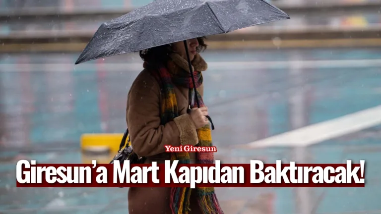 Giresun’da baharın ilk günlerini bekleyenlere Meteoroloji’den "kış geri dönüyor" uyarısı