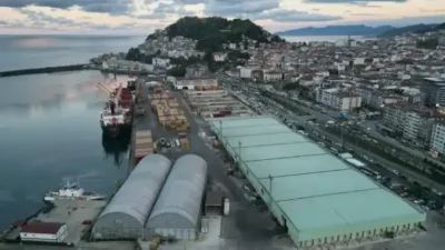 Giresun Limanı, Şubat ayında yük trafiği ve deniz güvenliği işlemleriyle