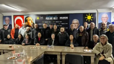İYİ Parti Giresun İl Başkanı İnan Taşgöz, saha çalışmaları kapsamında