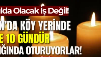 Giresun’un Dereli ilçesine bağlı Yeşiltepe Köyü Kırık Mahallesi’nde yaşayanlar, yaklaşık