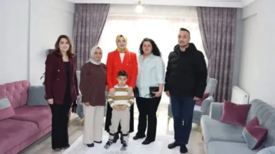 Giresun Valisi Mustafa Koç’un eşi Neslihan Gül Koç, Bulancak’ta DMD