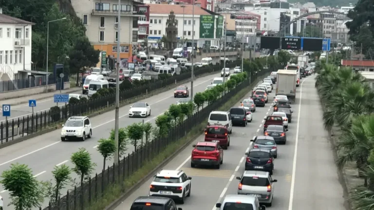 Giresun trafiği her geçen gün daha da içinden çıkılmaz bir