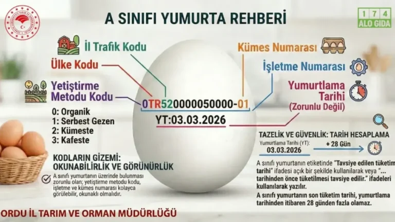 Ordu İl Tarım ve Orman Müdürlüğü, tüketicilerin güvenli gıda tercihi