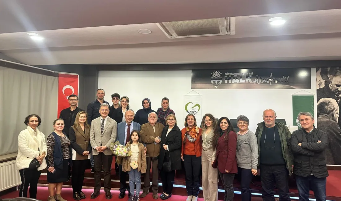 Giresun Kent Konseyi tarafından düzenlenen eğitim programında, baba çocuk ilişkisinde