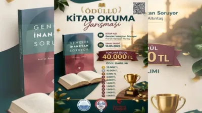 Giresun’da eğitim gören gençlere yönelik düzenlenen Ödüllü Kitap Okuma Yarışması