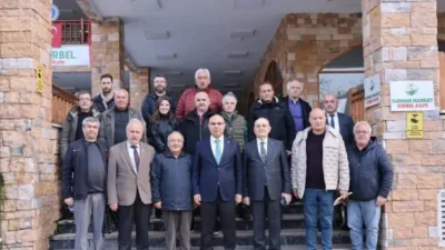 Giresun Valisi Mustafa Koç, Giresun Gazeteciler Derneği’ni ziyaret ederek Başkan