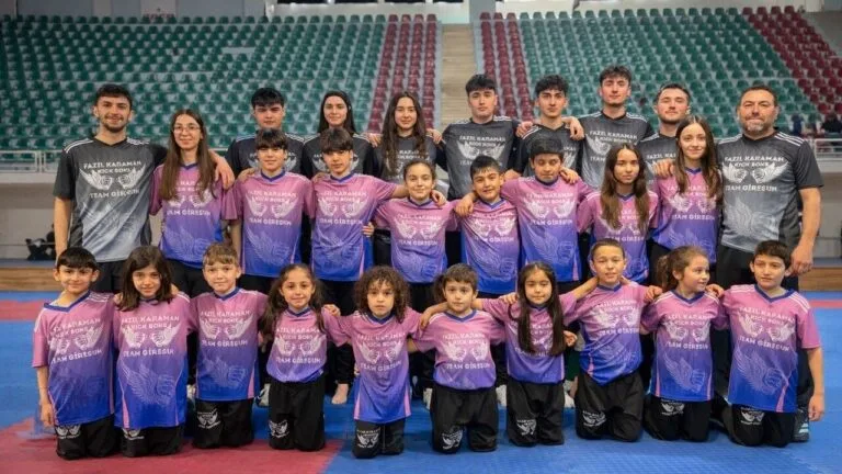 Giresunlu sporcular, Diyarbakır’da 81 ilden 4 bin 500 sporcunun katıldığı