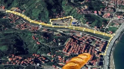 Giresun’un Teyyaredüzü Mahallesi’ndeki Sunta Sokak’ta uygulanan yeni yol düzenlemesi, mahalle