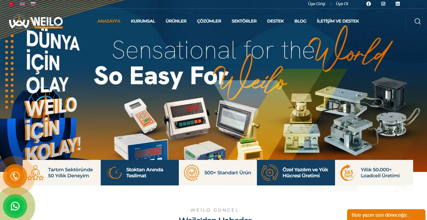 Patlayıcı Ortamlarda Güvenli Tartım ATEX Sertifikalı Çözümler