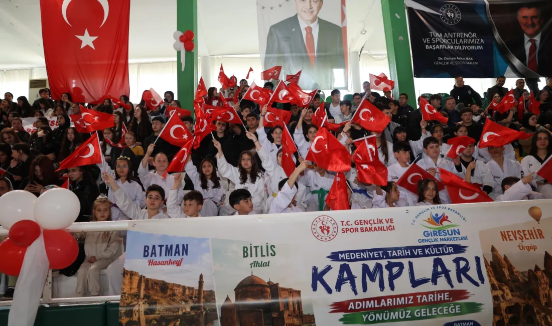Giresun’da 19 Mayıs Atatürk’ü Anma, Gençlik ve Spor Bayramı ile
