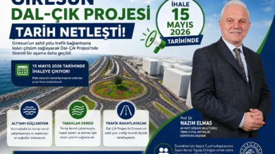 Giresun Dal-Çık Projesi için beklenen ihale tarihi netleşti. Şehir içi
